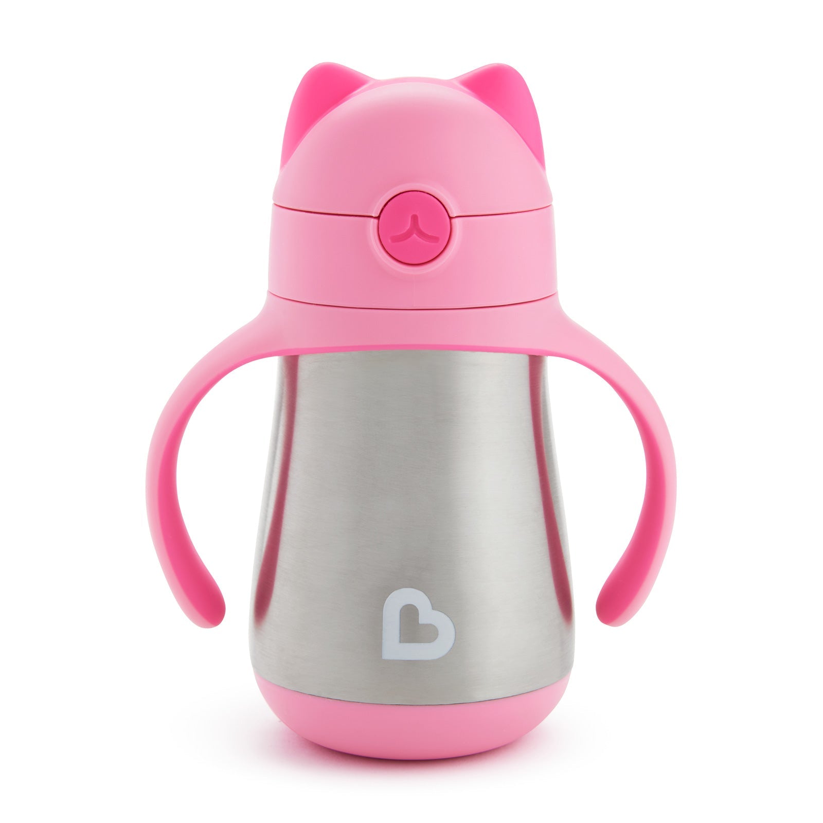 Cool Cat™ Stainless Steel Straw Cup, 8oz (XDEW)