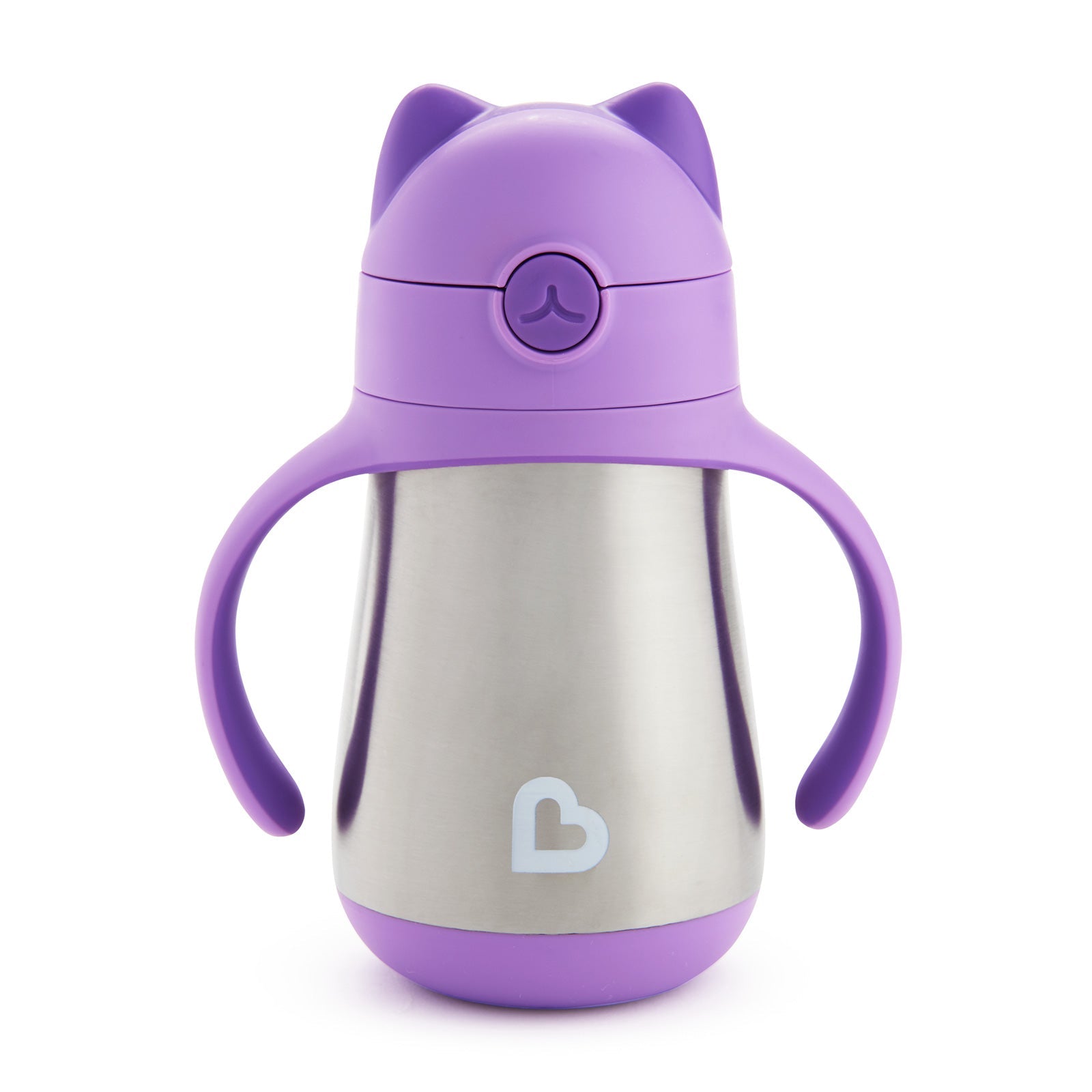 Cool Cat™ Stainless Steel Straw Cup, 8oz (XDEW)