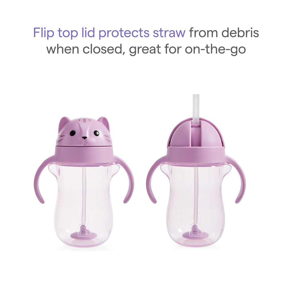 Any Angle™ Weighted Straw Cat Cup, 10oz (LZJ1)