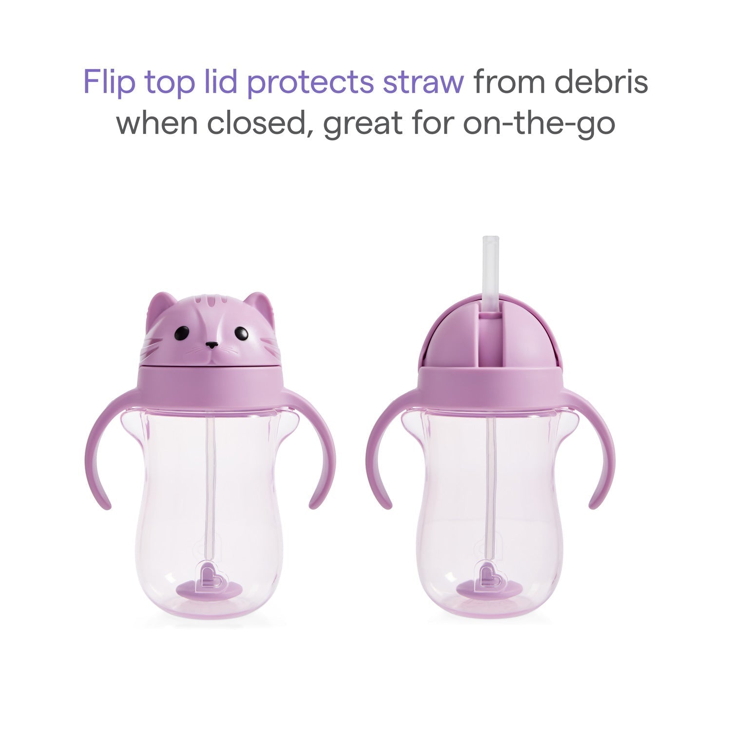 Any Angle™ Weighted Straw Cat Cup, 10oz (LZJ1)
