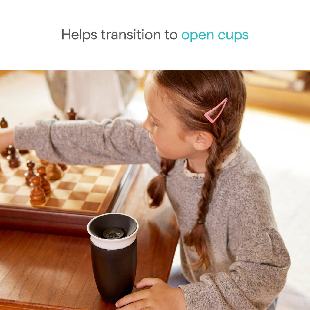 Miracle® 360° Black & White Sippy Cup, 10oz, 2pk (204P)