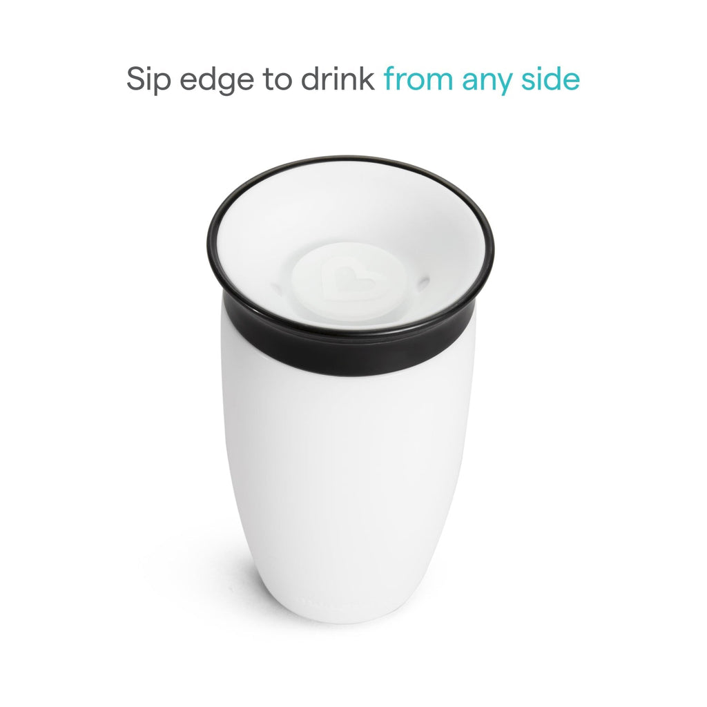 Miracle® 360° Black & White Sippy Cup, 10oz, 2pk (204P)