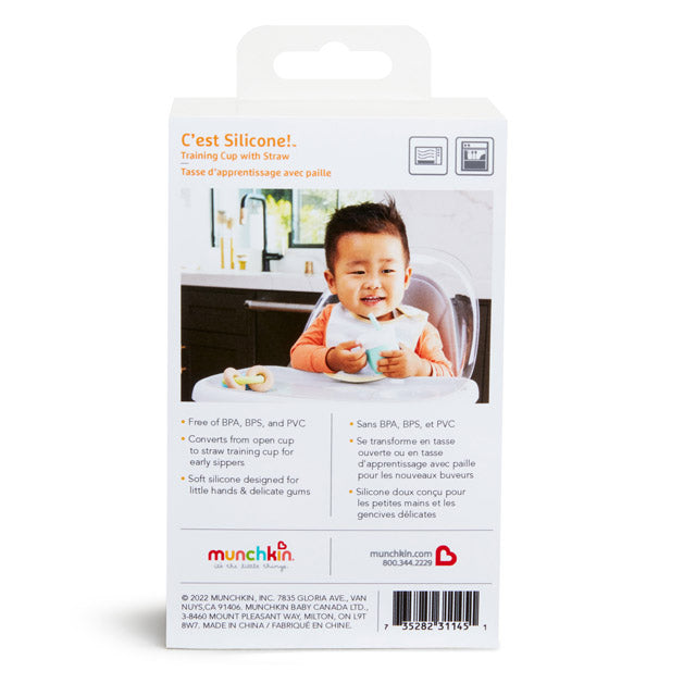 C’est Silicone!™ Training Cup with Straw, 4oz (644U)