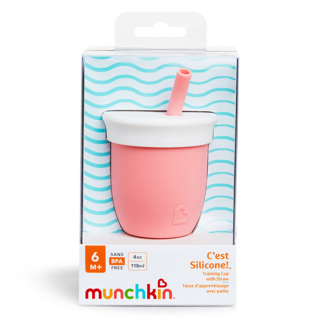 C’est Silicone!™ Training Cup with Straw, 4oz (644U)
